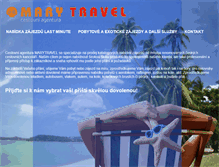 Tablet Screenshot of marytravel.cz